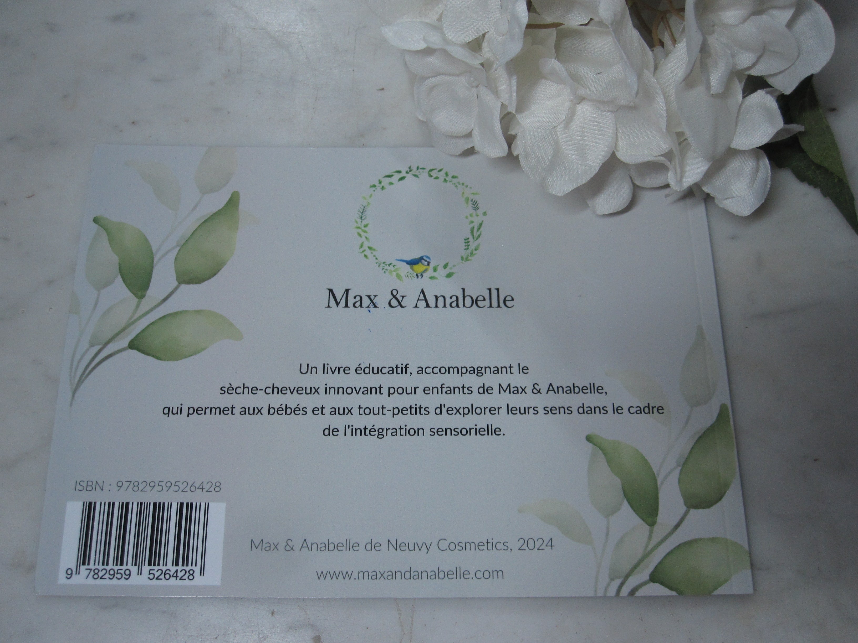 Version French: Anabelle, the curious blue tit, meets Monsieur Herisson on her trip to Burgundy